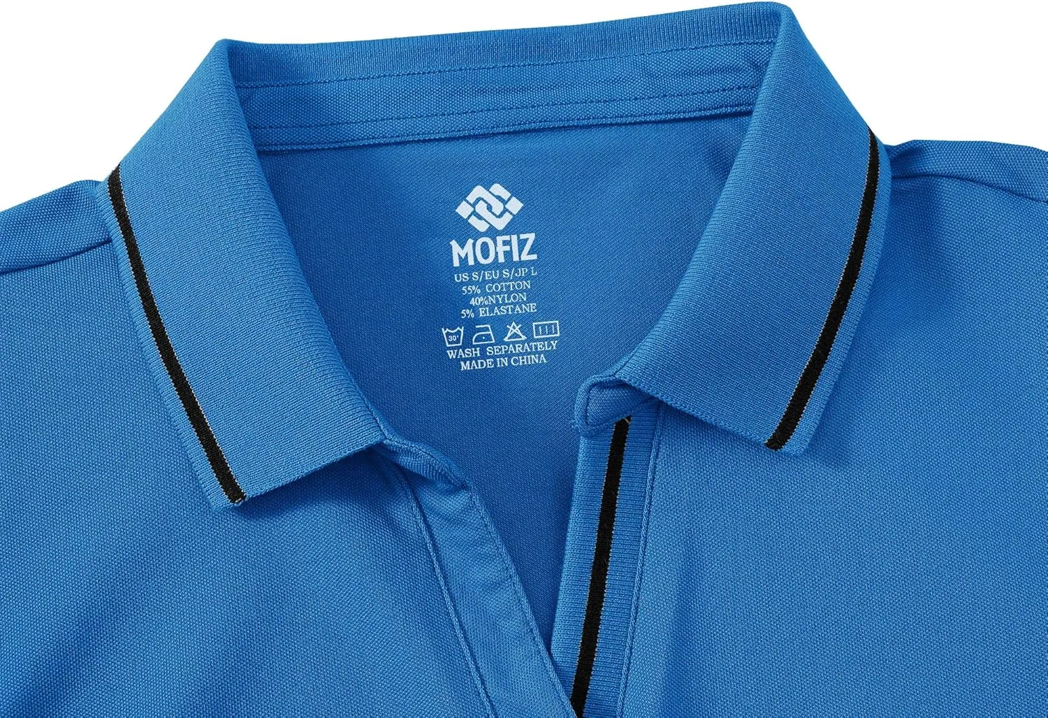 MoFiz Womens Golf Polo Shirts V Neck Athletic Tops Short Sleeve Activewear T-Shirts