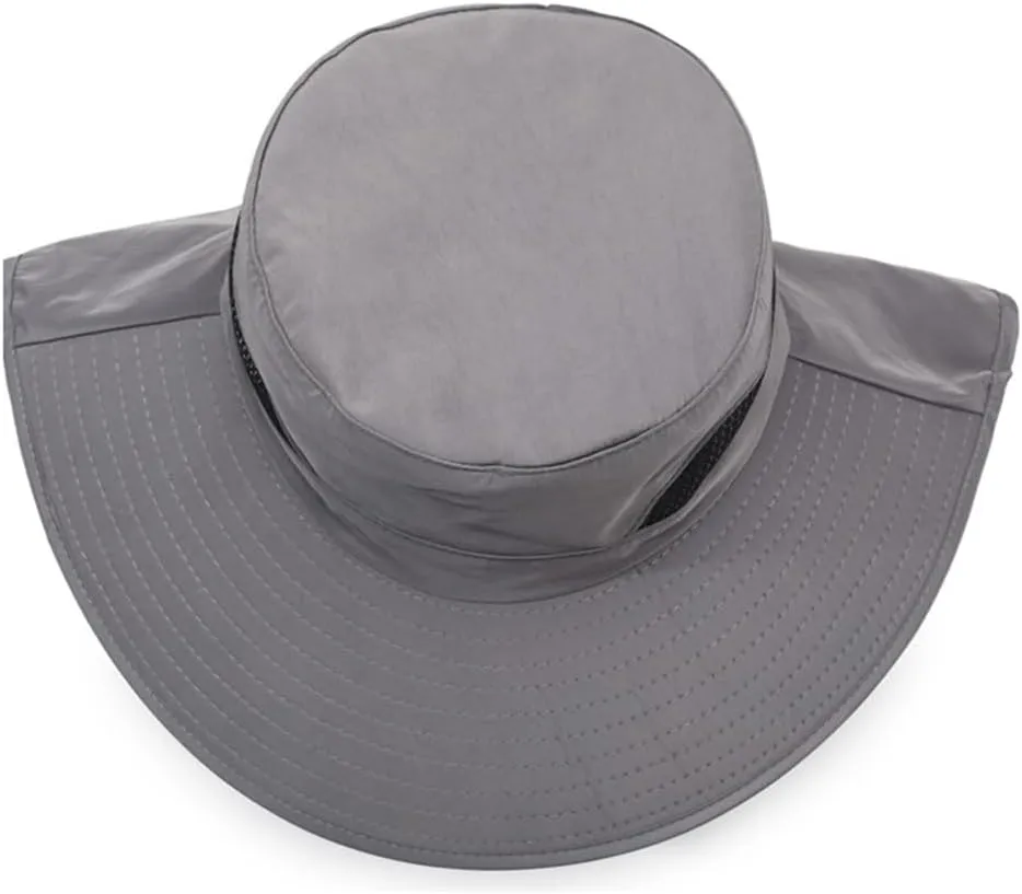 Mosquito Outdoor Sun Fishing Hat with Net Mesh for Hiking Gardening for Men Women
