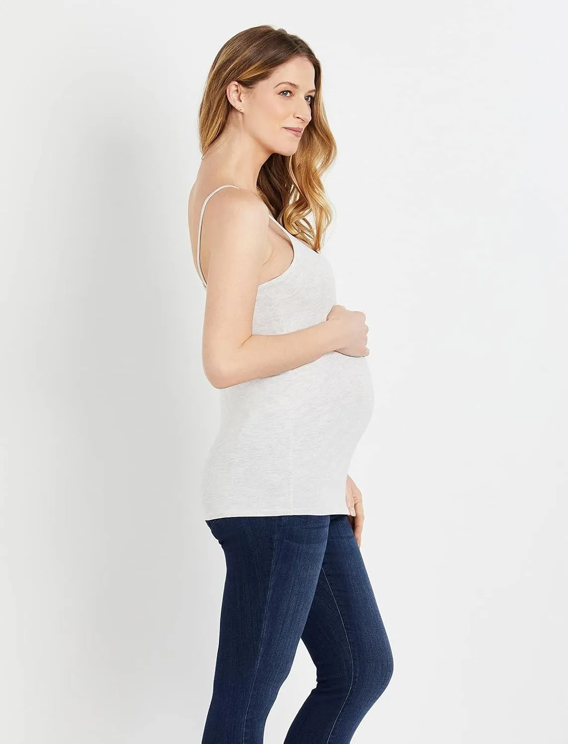Motherhood Maternity Women's Scoop Neck Cami Tank Top