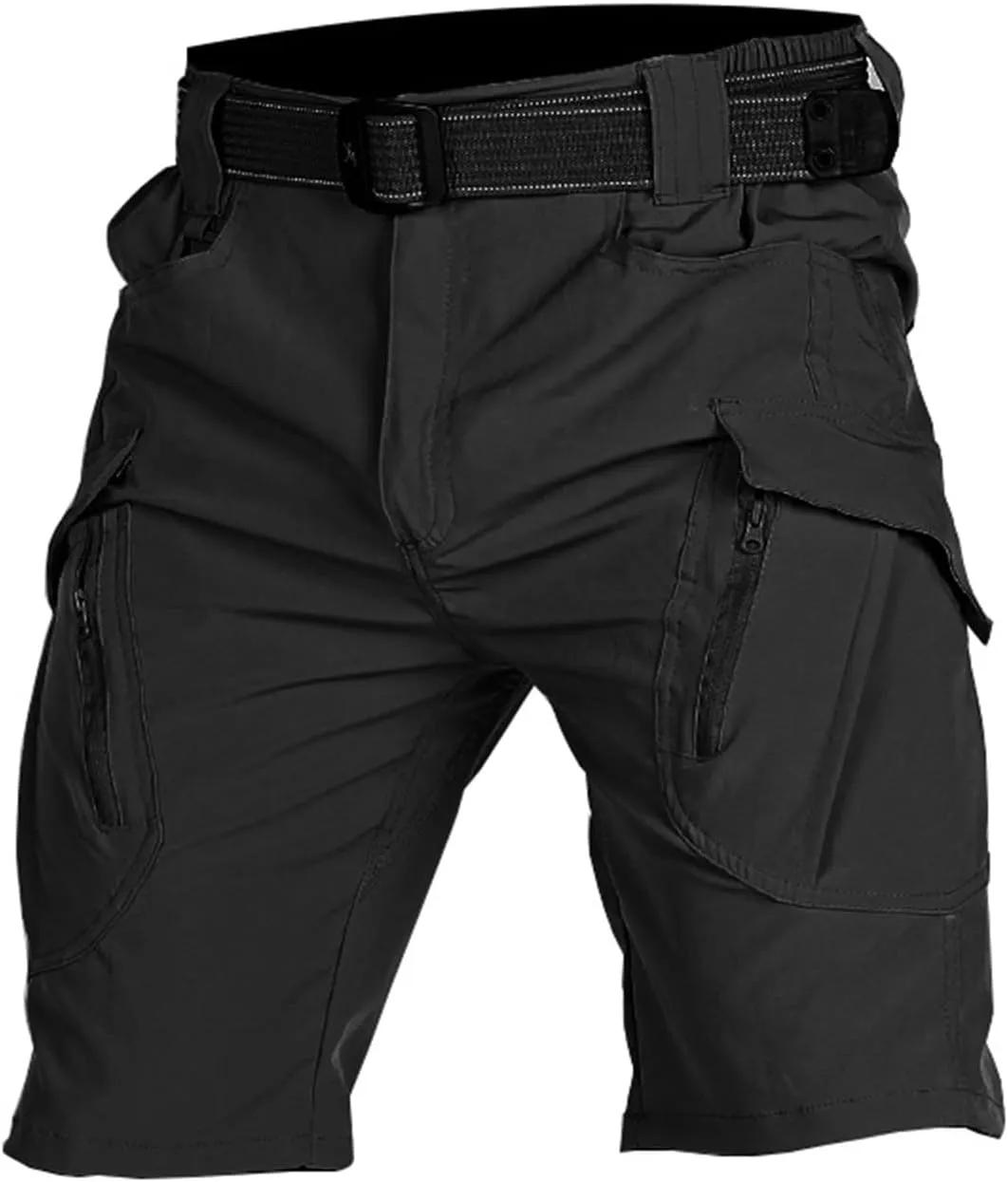 Muscularfit Cargo Shorts for Men Relaxed Fit Multi Pocket Tooling Shorts Summer Fashion Athletic Workout Gym Jogger Shorts
