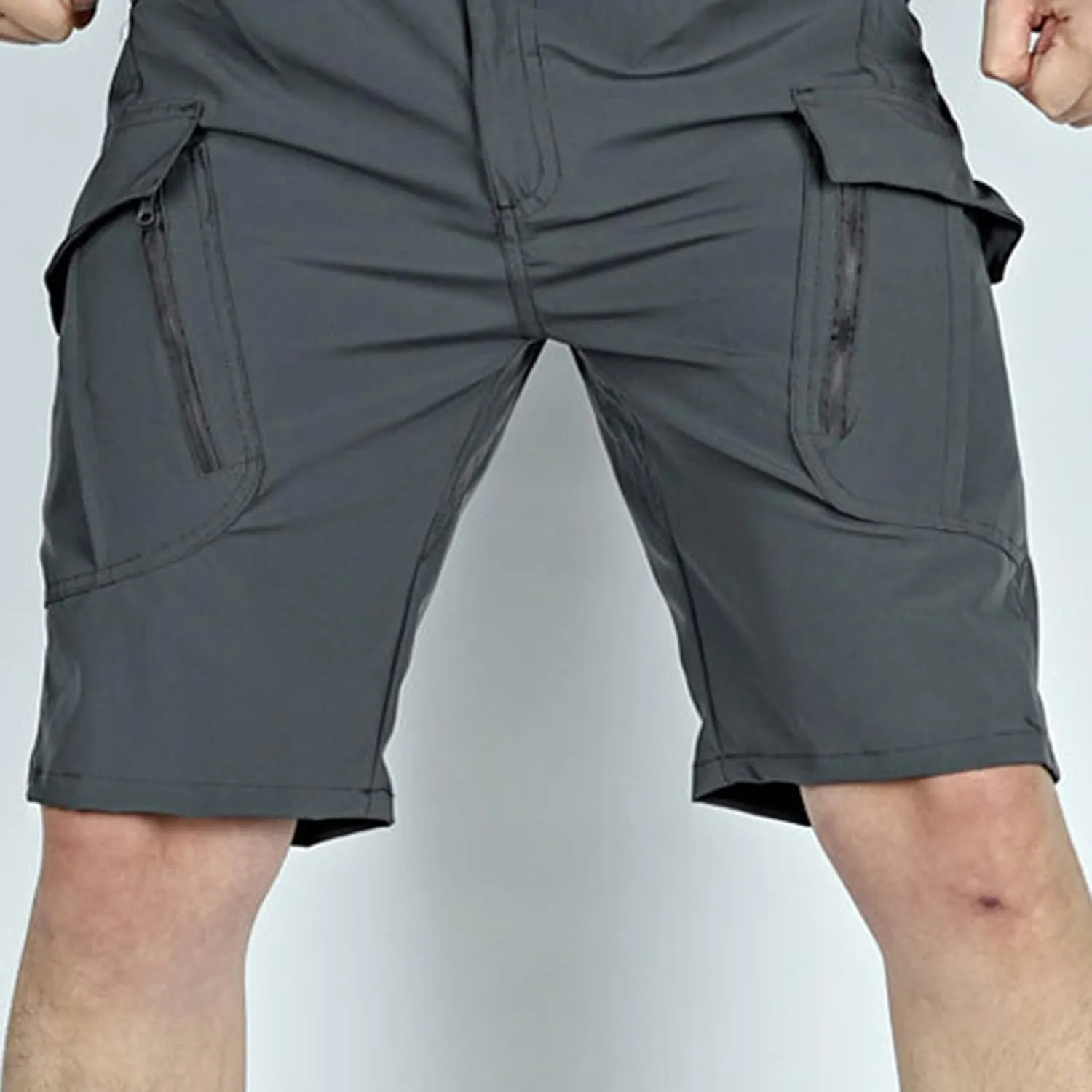 Muscularfit Cargo Shorts for Men Relaxed Fit Multi Pocket Tooling Shorts Summer Fashion Athletic Workout Gym Jogger Shorts