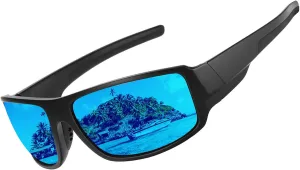 Polarized Sports Sunglasses for Men Women Unbreakable Driving Cycling Fishing Sun Glasses UV Protection