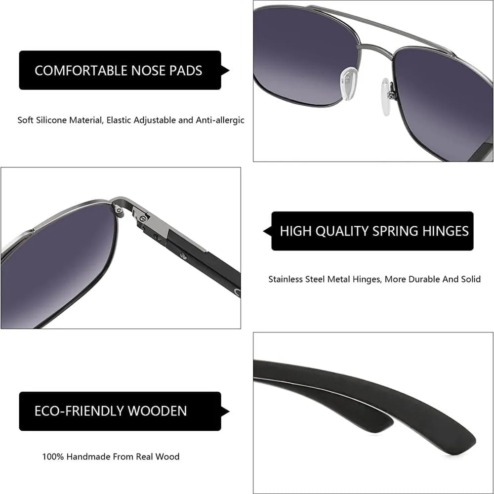 Polarized Sunglasses UV Protection Driving Shade Sun Glasses(6,One)