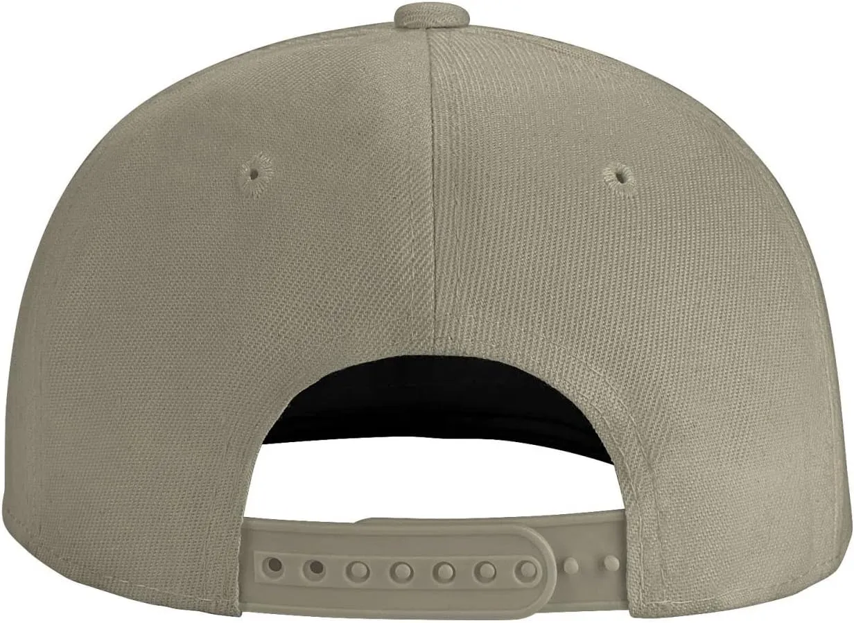 Poop! There It is Snapback Hat Hip Hop Baseball Cap Adjustable Flat Bill Hat for Men