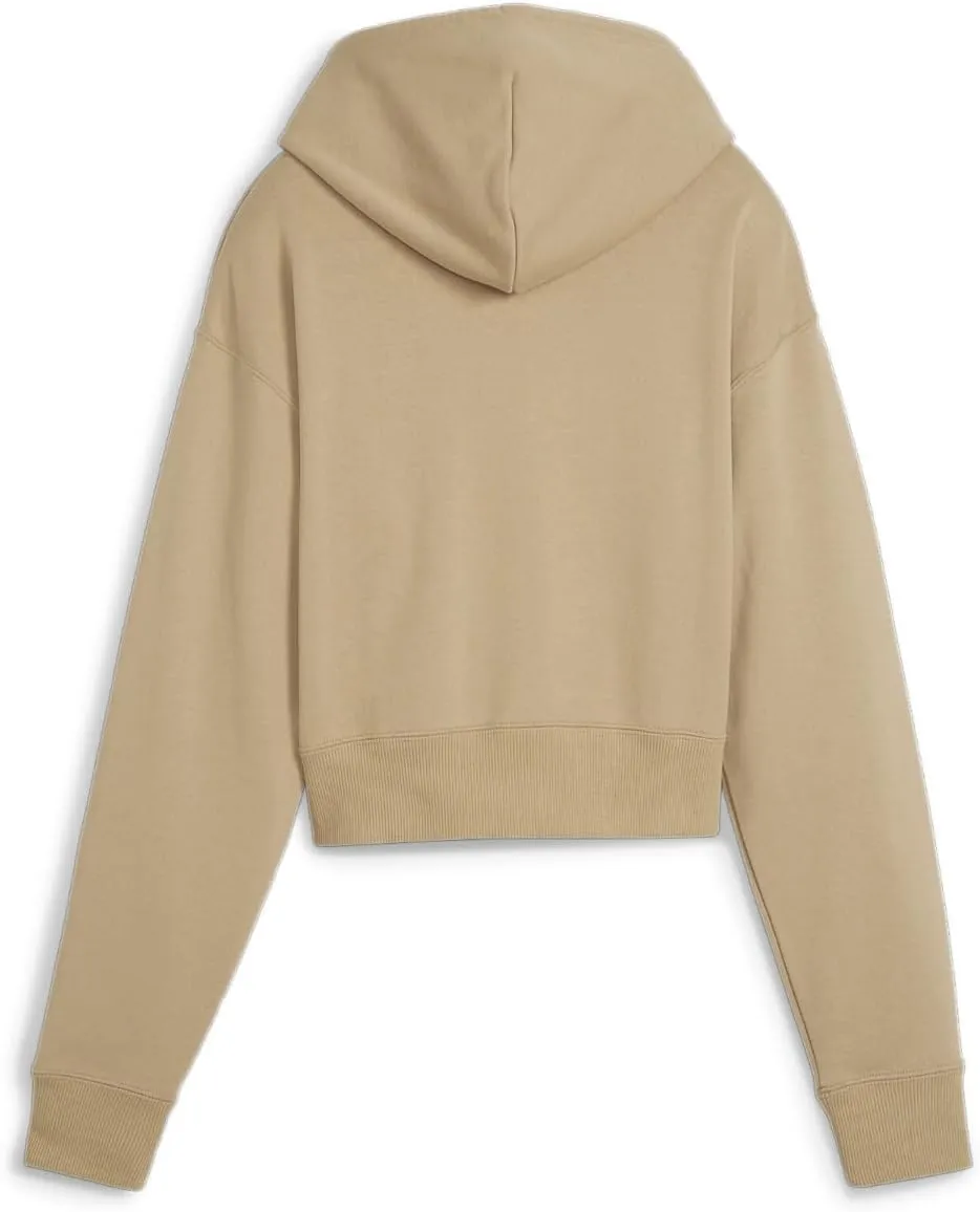 PUMA Women's Better Classics French Terry Cropped Hoodie (Available in Plus Sizes)