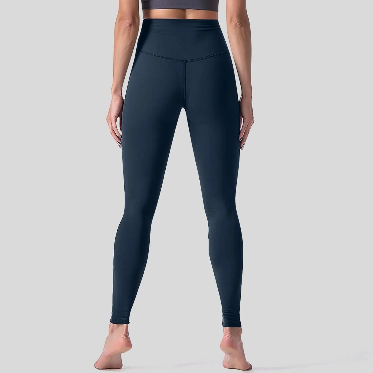 Resistance Leggings for Women High Waisted Tummy Control Yoga Pants Summer Comfy Compression Leggings