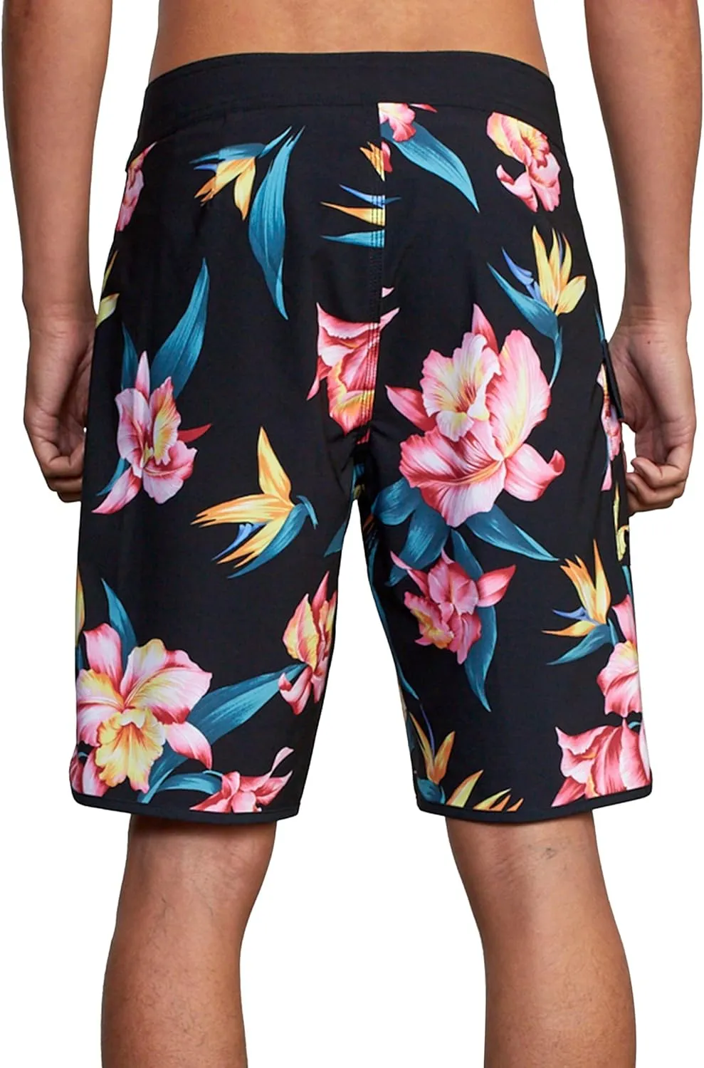 RVCA Men's Standard 4-Way Stretch Fixed Waist 20 Inch Boardshort