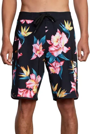 RVCA Men's Standard 4-Way Stretch Fixed Waist 20 Inch Boardshort
