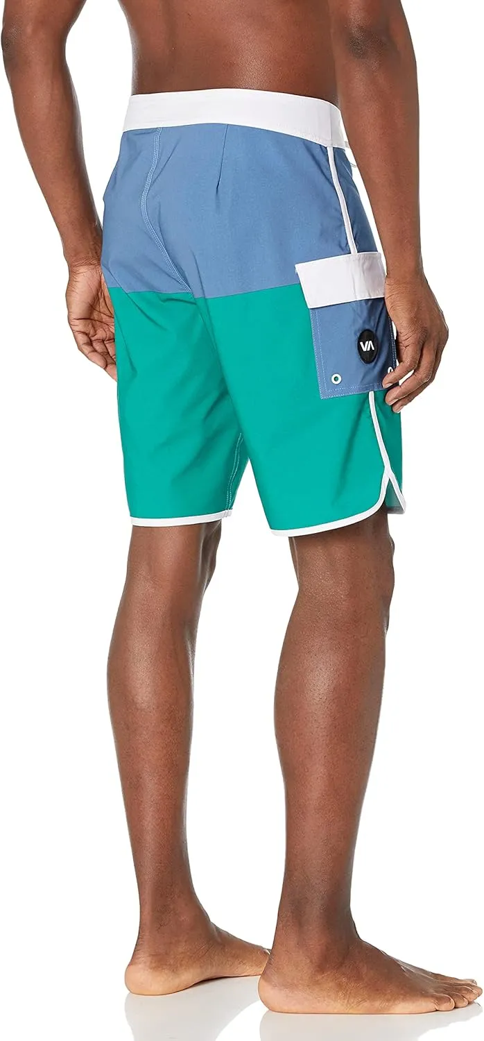 RVCA Men's Standard 4-Way Stretch Fixed Waist 20 Inch Boardshort