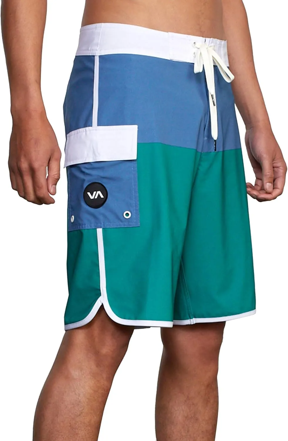 RVCA Men's Standard 4-Way Stretch Fixed Waist 20 Inch Boardshort