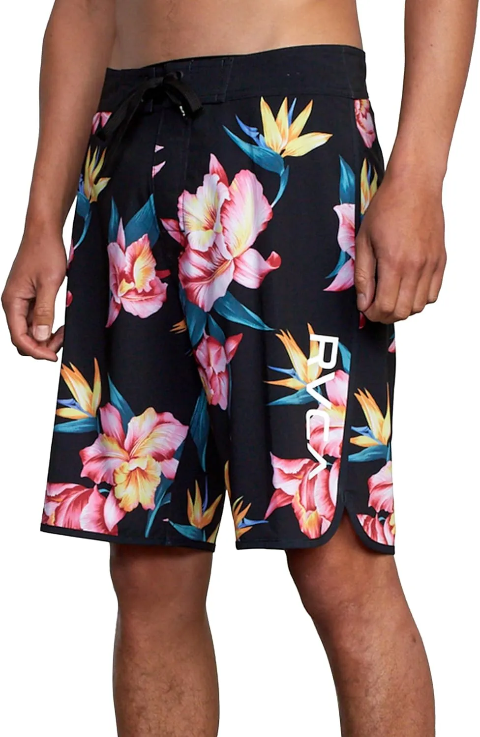 RVCA Men's Standard 4-Way Stretch Fixed Waist 20 Inch Boardshort