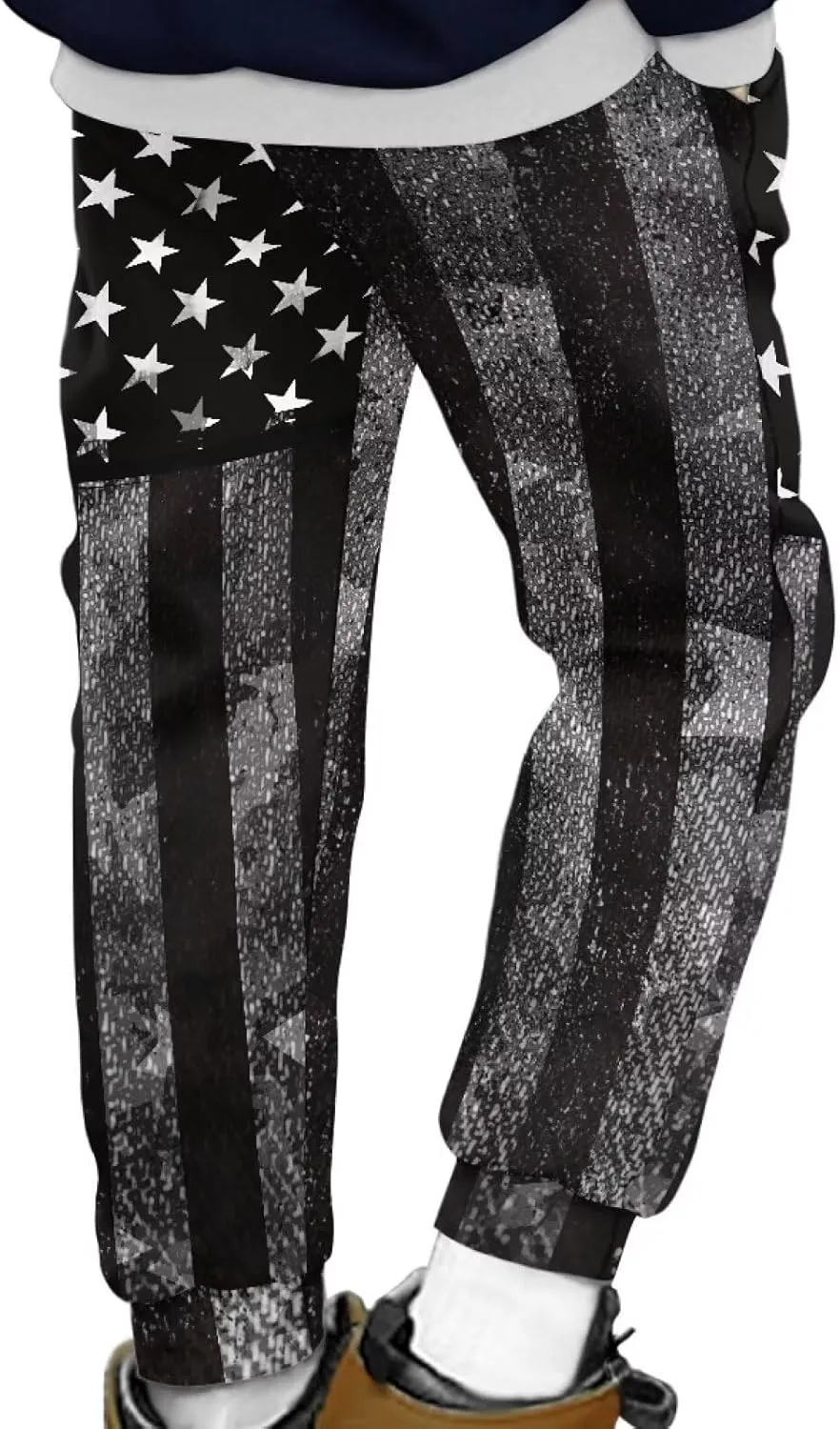 SEANATIVE Kids Sweatpants Soft Athletic Active Jogger Pants with Side Pocket for Girls Boys 4-15 Years