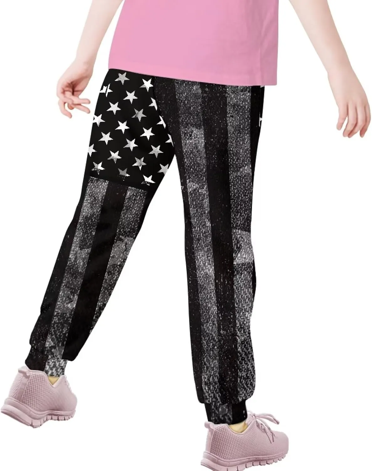 SEANATIVE Kids Sweatpants Soft Athletic Active Jogger Pants with Side Pocket for Girls Boys 4-15 Years