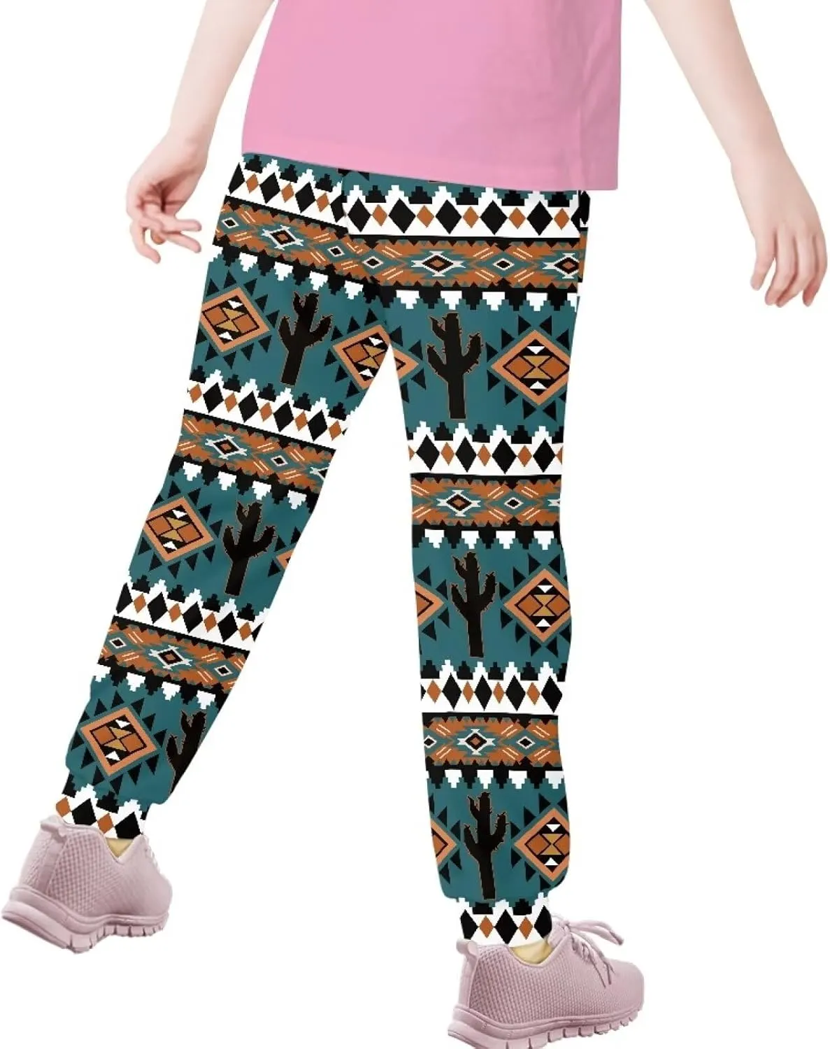 SEANATIVE Kids Sweatpants Soft Athletic Active Jogger Pants with Side Pocket for Girls Boys 4-15 Years