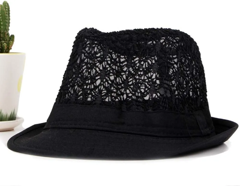 Short Brim Panama Dress Packable Cuban Hats for Men Womens Fedora Hat Summer Beach Straw Sun Hats Fedoras for Men