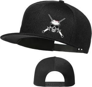 Snapback Hats for Boys Mens Snapback Hats Flat Bill Brim Women's Baseball Cap Cute Funny Hat Trucker Dad Hat