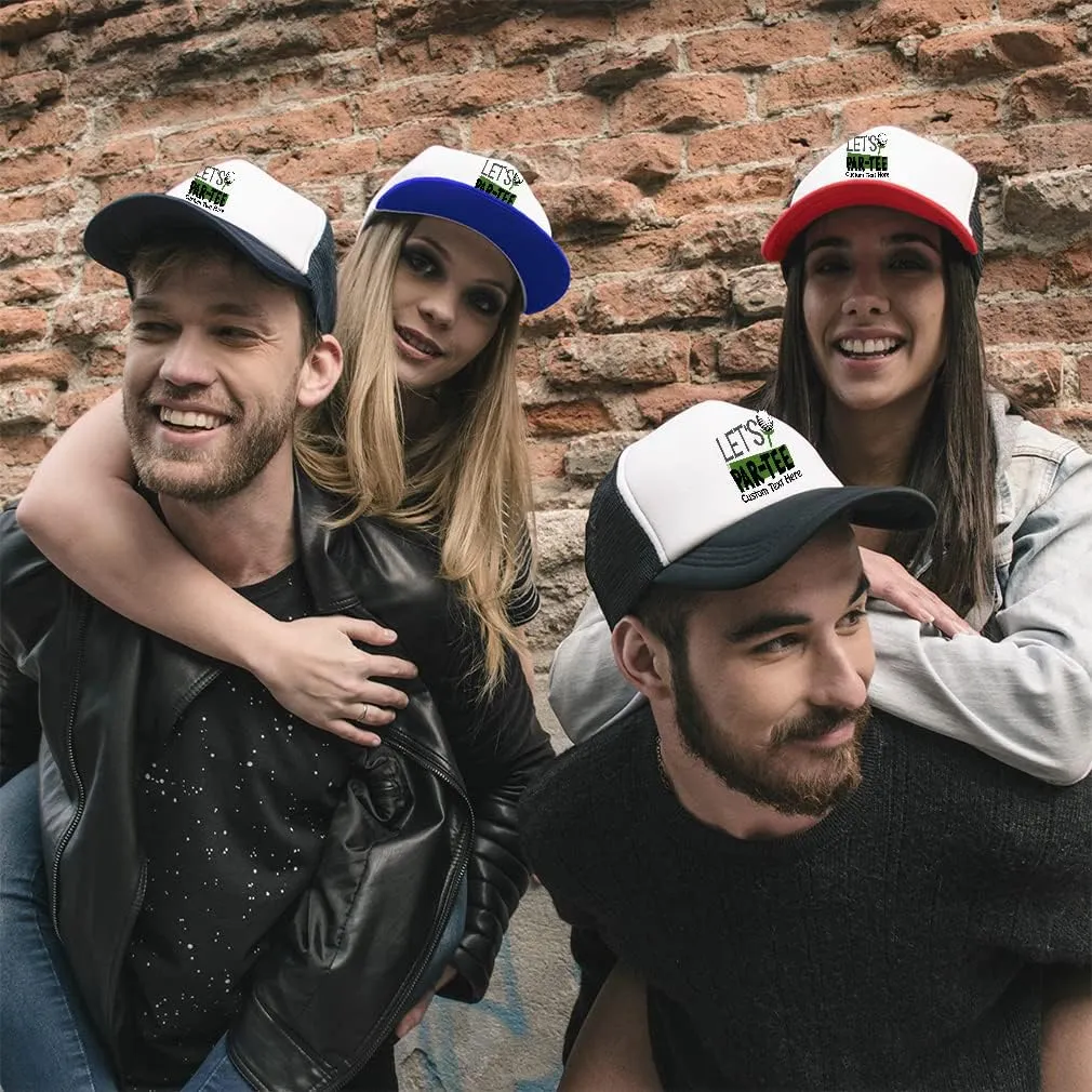 Speedy Pros Trucker Hat Lets Par-Tee Colour Golf Snapback Baseball Cap for Men & Women