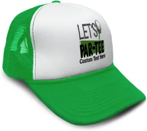 Speedy Pros Trucker Hat Lets Par-Tee Colour Golf Snapback Baseball Cap for Men & Women