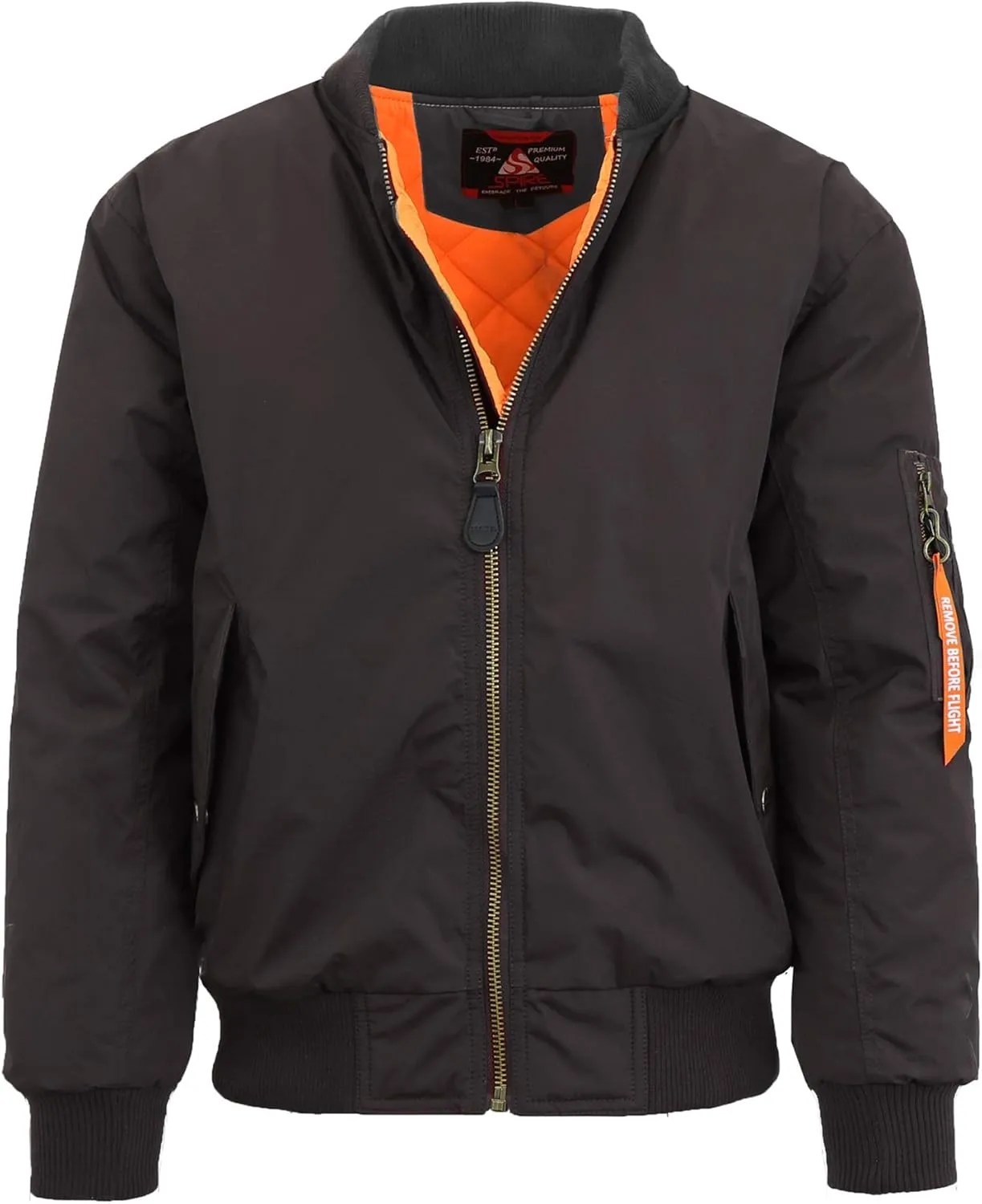 Spire by Galaxy Men's Flight Jacket