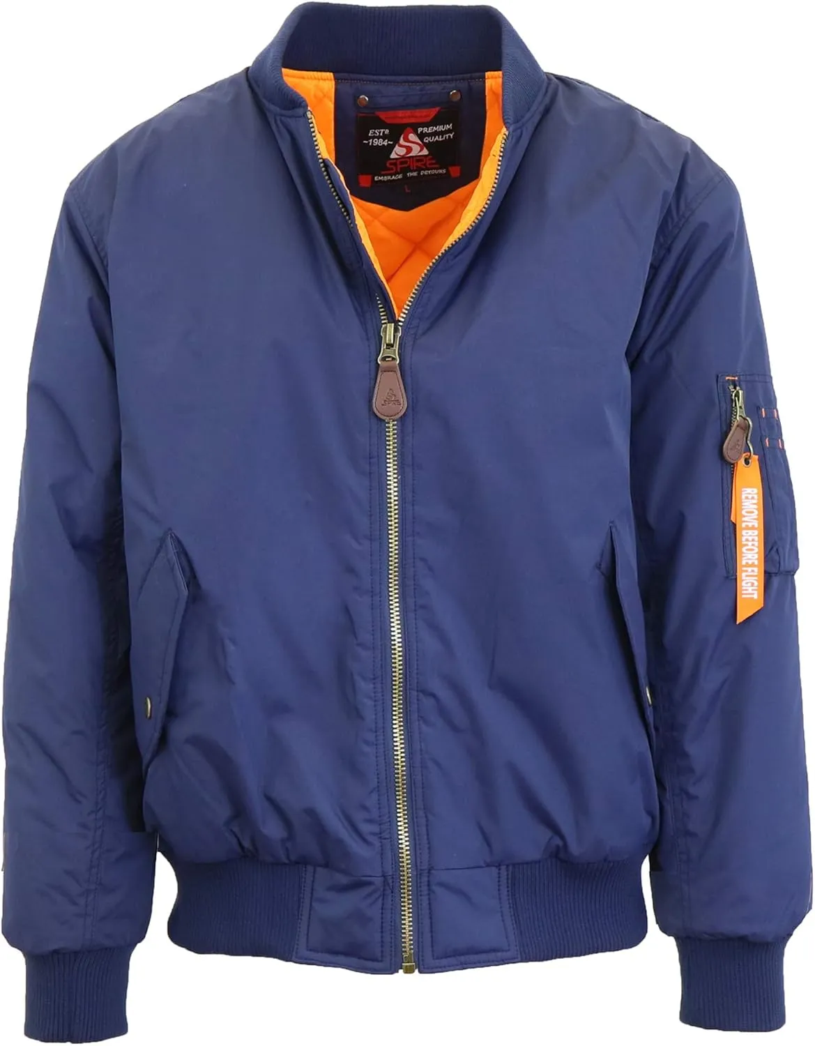 Spire by Galaxy Men's Flight Jacket