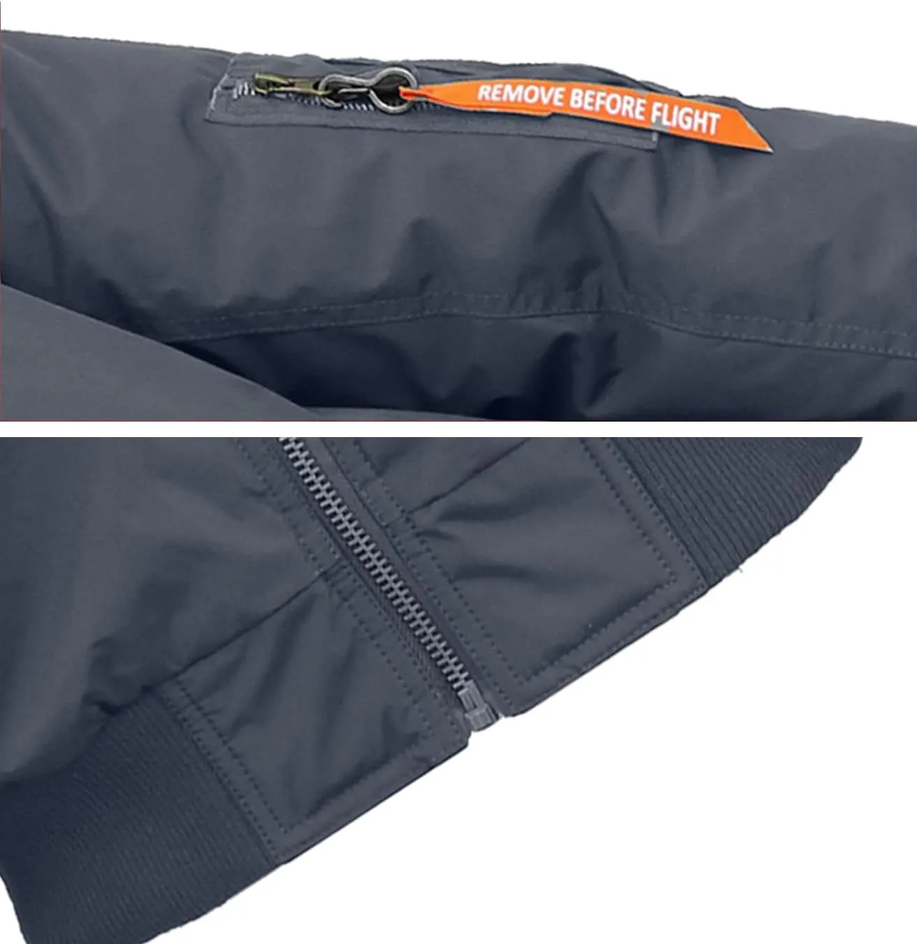 Spire by Galaxy Men's Flight Jacket