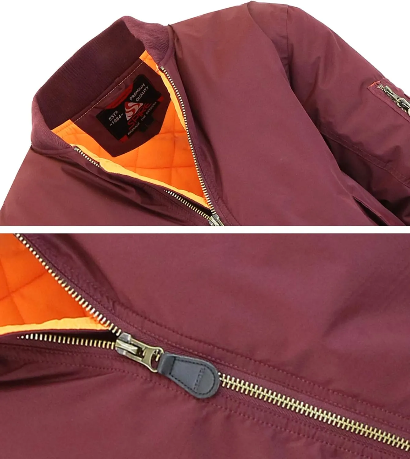 Spire by Galaxy Men's Flight Jacket