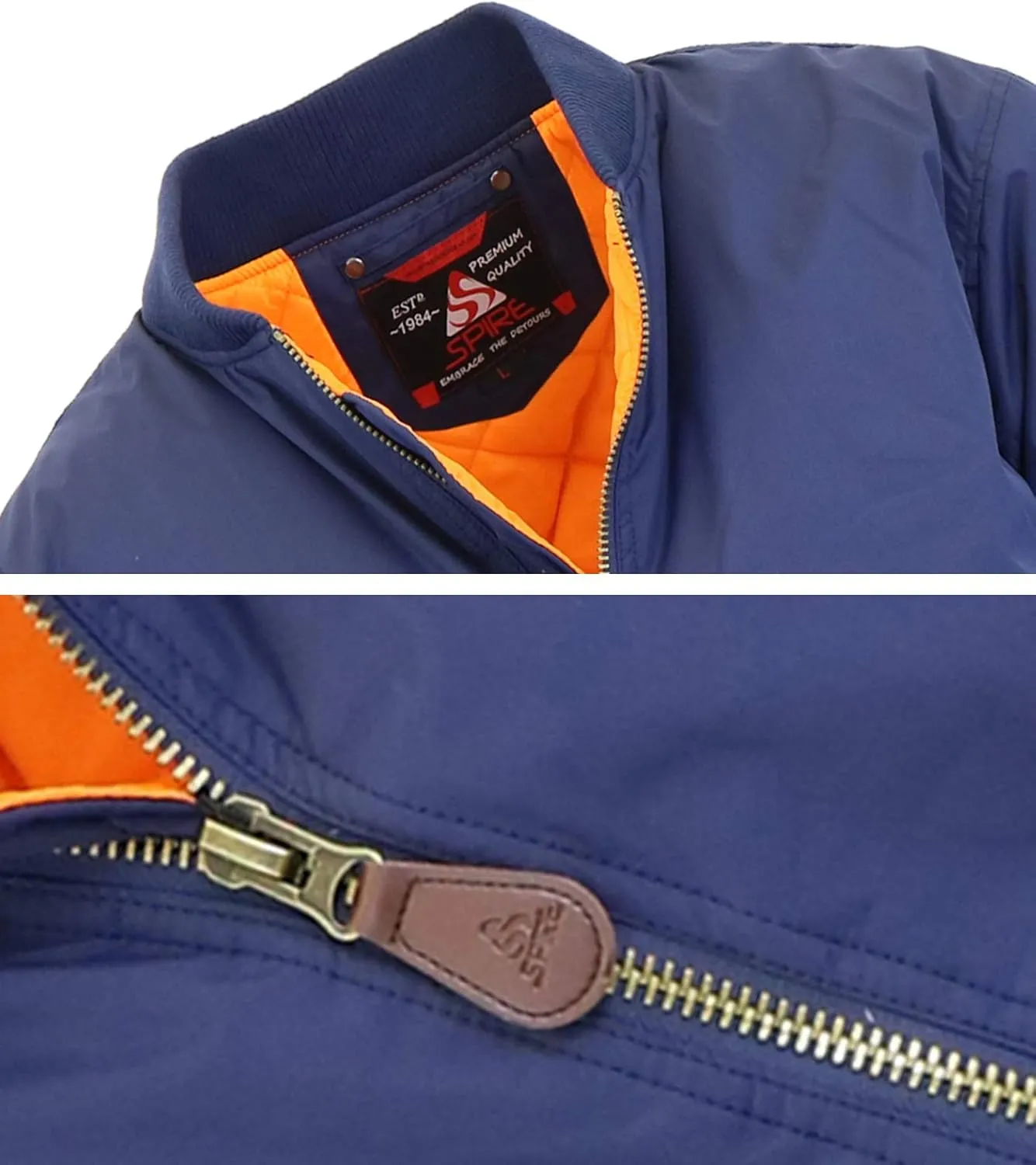 Spire by Galaxy Men's Flight Jacket
