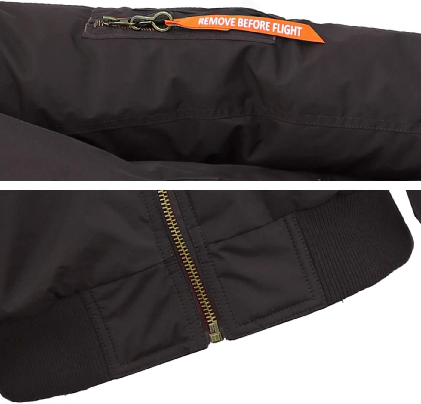 Spire by Galaxy Men's Flight Jacket