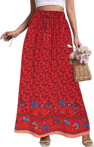 Summer Skirts for Women, Elegantes Casual Trendy Vacation Beach Womens Skirts