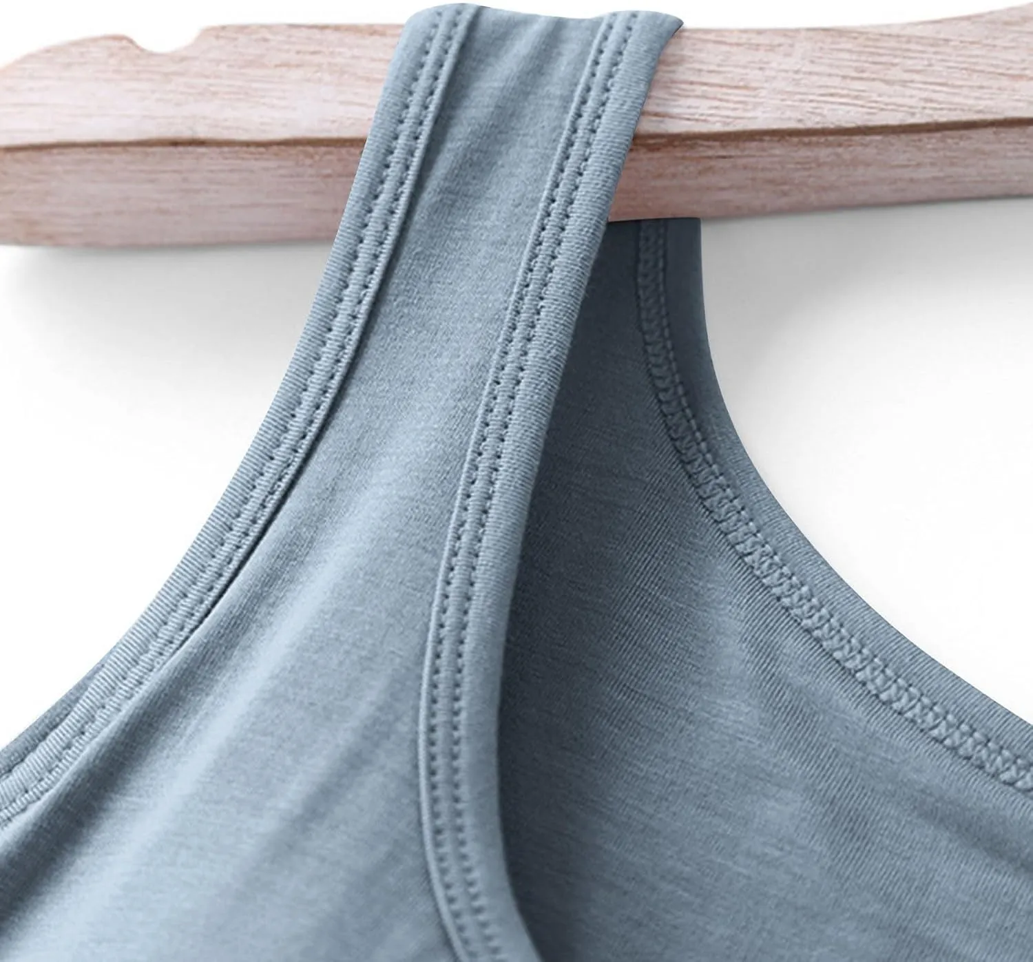 Tank Tops for Women with Built in Bras Loose Yoga Workout Top Basic Sleeveless Stretchy Gym Shirts Summer Undershirts