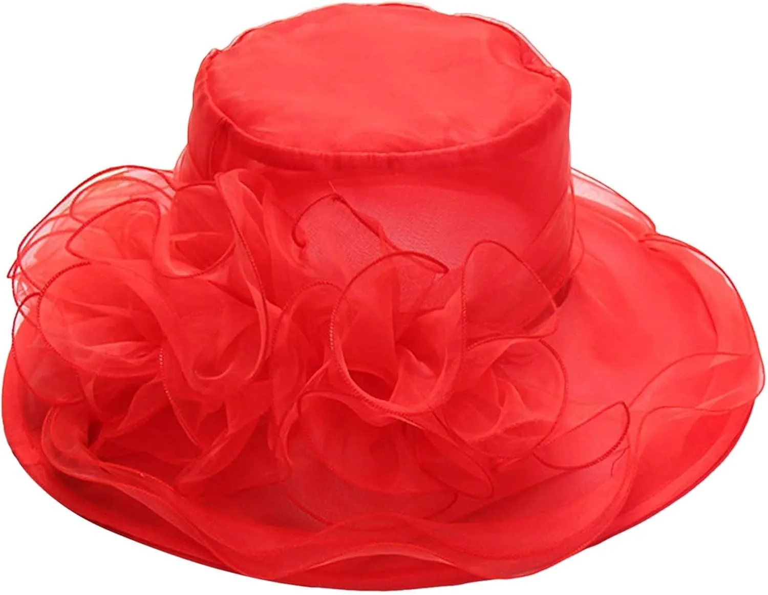 Tea Party Hats for Women 2025 Victorian Dress Hats Classy Fancy Church Hat Wide Brim Sun Hat for Party Wedding