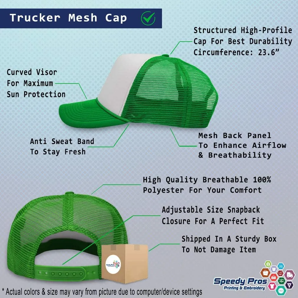 Trucker Hat Sun Kissed Summer Season Climate Sun Ocean Sun Adjustable Polyester