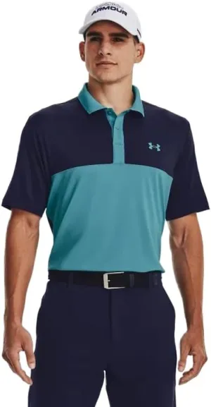 Under Armour Performance 3.0 Colorblock Mens Polo
