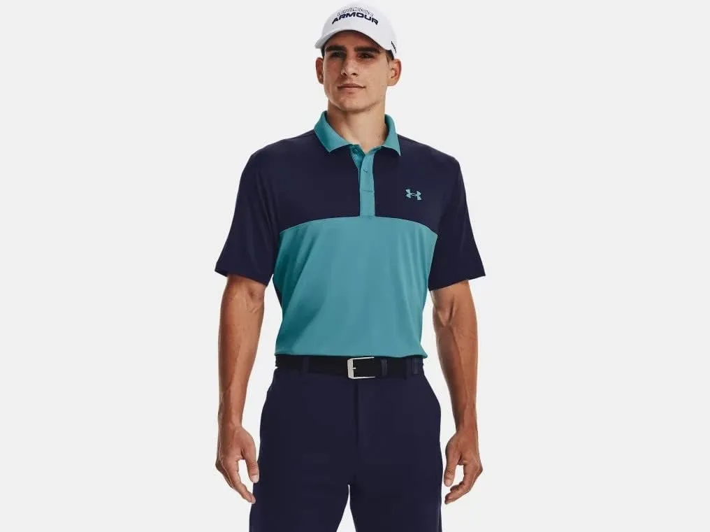 Under Armour Performance 3.0 Colorblock Mens Polo