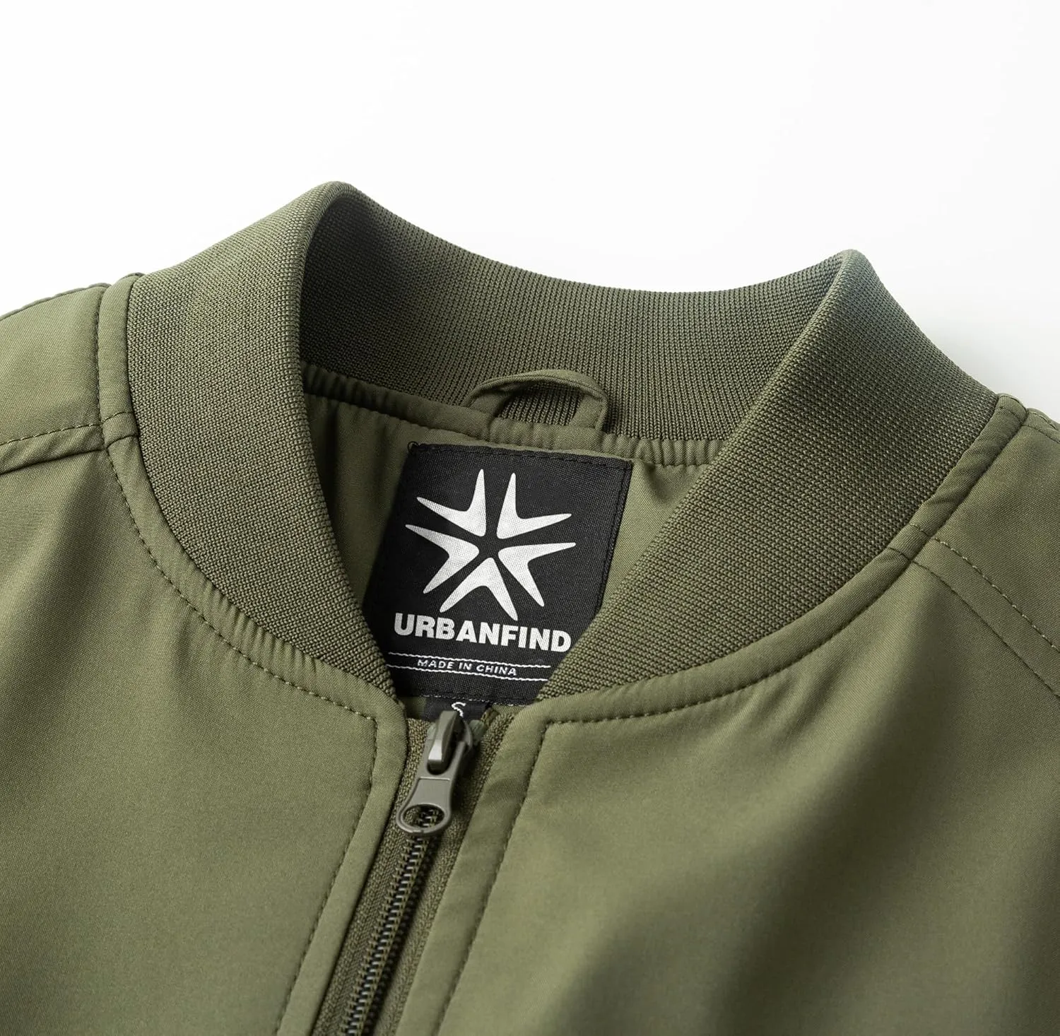 URBANFIND Men's Bomber Jackets Casual Lightweight Windbreaker Fashion Spring Fall Coats