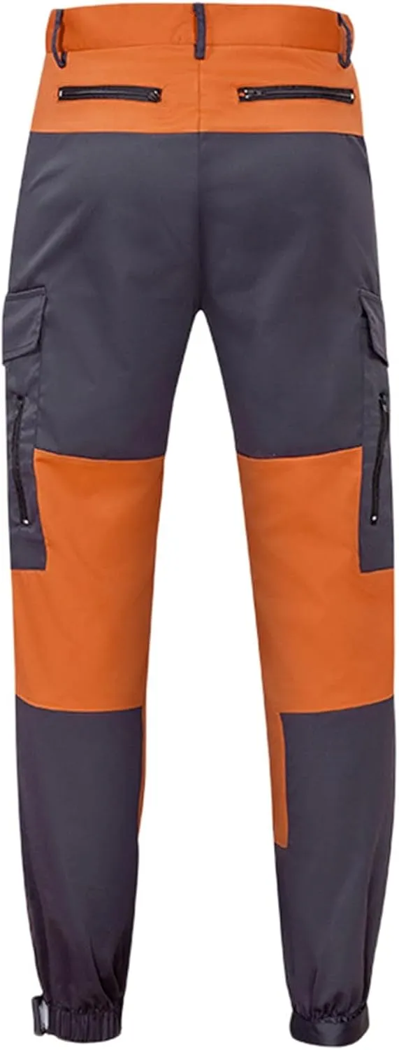 Vickyleb Cargo Pants for Men Stretch,Men's Workout Slim Fit Sweatpants Gym with Pockets Stretch Jogger Pants