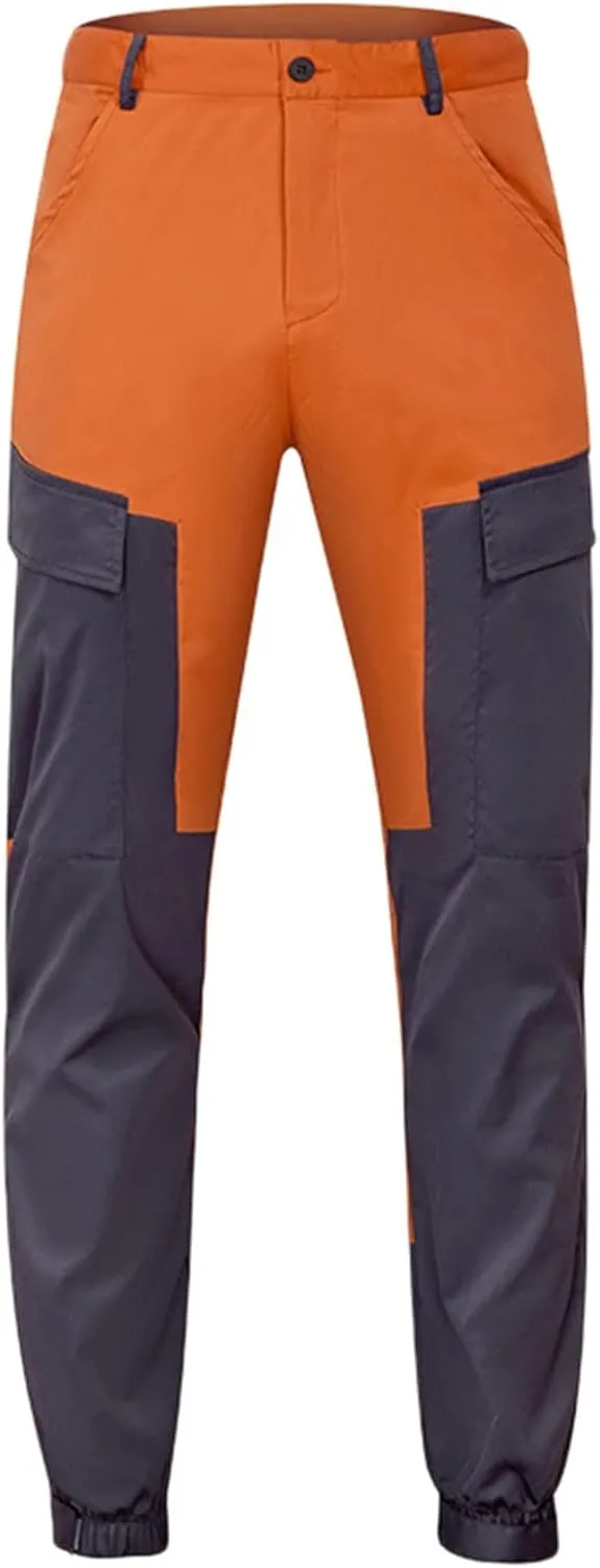 Vickyleb Cargo Pants for Men Stretch,Men's Workout Slim Fit Sweatpants Gym with Pockets Stretch Jogger Pants