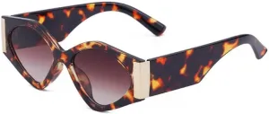 Vintage Cat Eye Sunglasses Women Retro Cateye Sun Glasses For Female Fashion Polygonal Shades Eyewear Trending