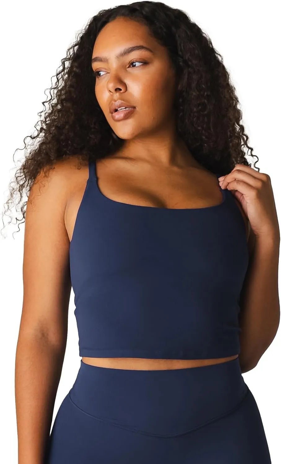 Vitality Cloud II Women’s Scoop Tank – Athletic Workout Tank, Medium Compression, Breathable Fabric, Perfect for Yoga and Gym