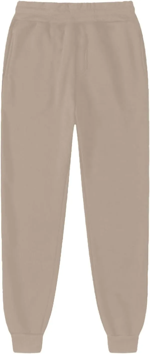 Warm Sherpa Fleece Lined Sweatpants for Women High Waist Joggers Pants Comfy Loose Fit Pants with Pockets