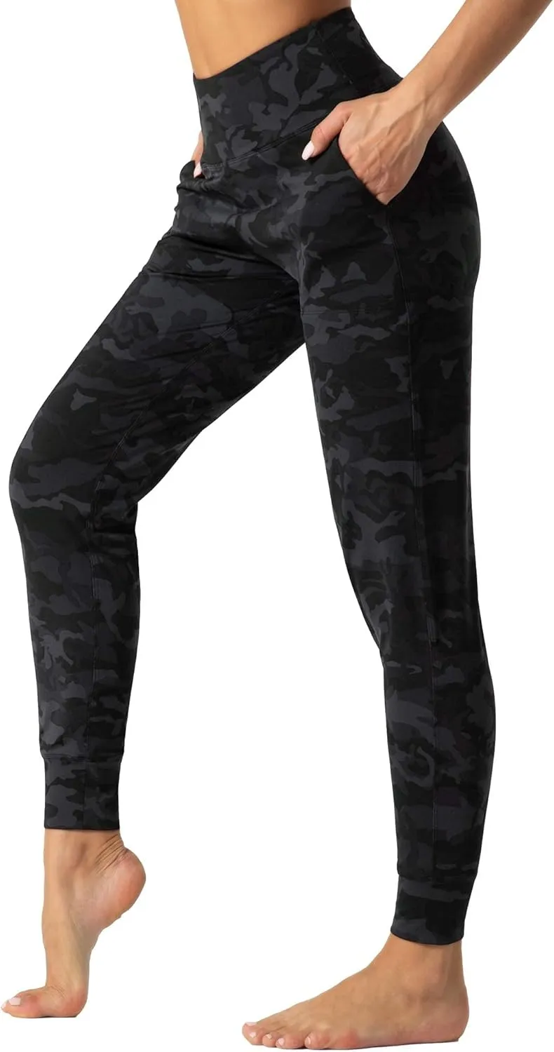 Wjustforu Women's High Waist Joggers Sweatpants Lightweight & Comfortable Yoga Pants with Pockets