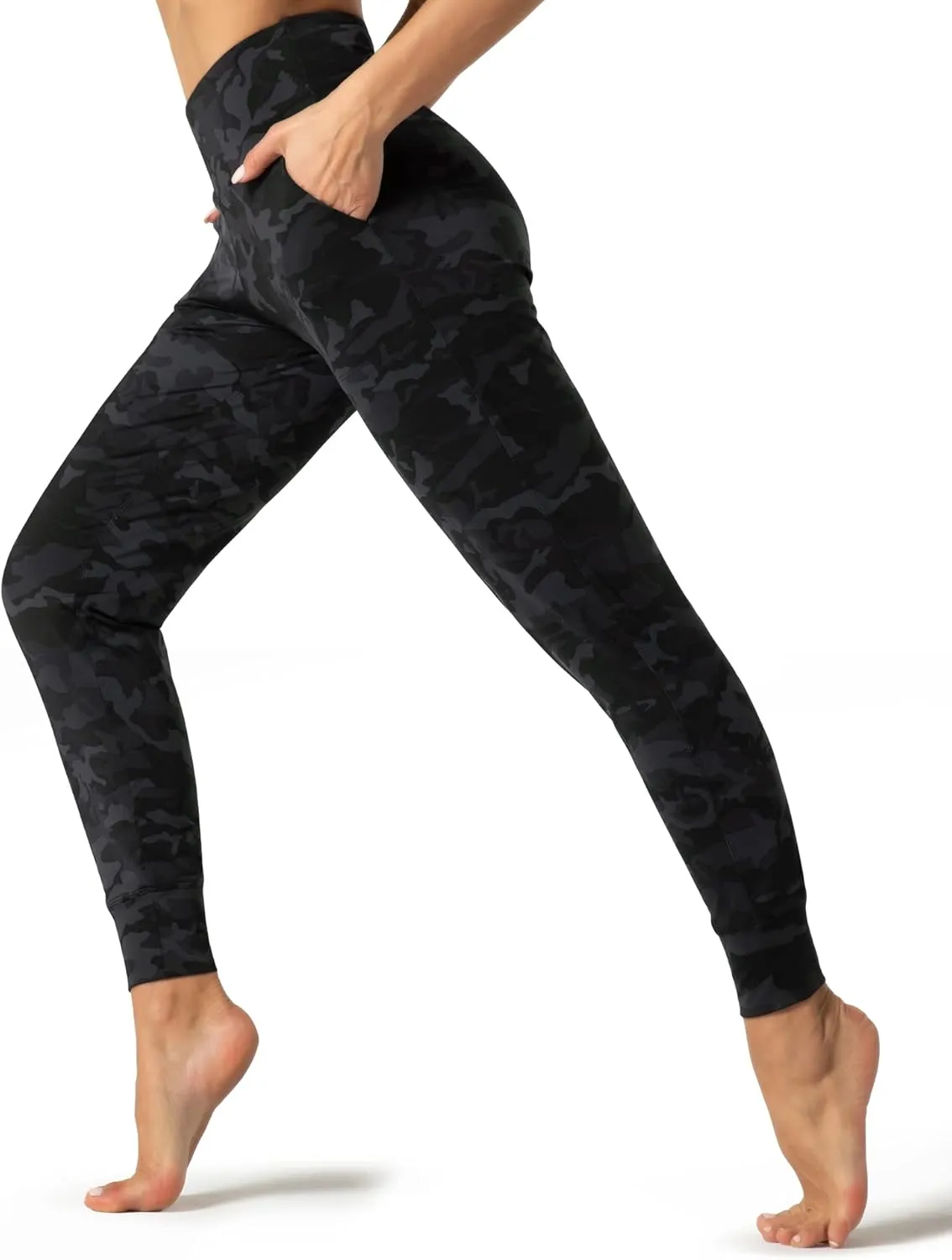 Wjustforu Women's High Waist Joggers Sweatpants Lightweight & Comfortable Yoga Pants with Pockets