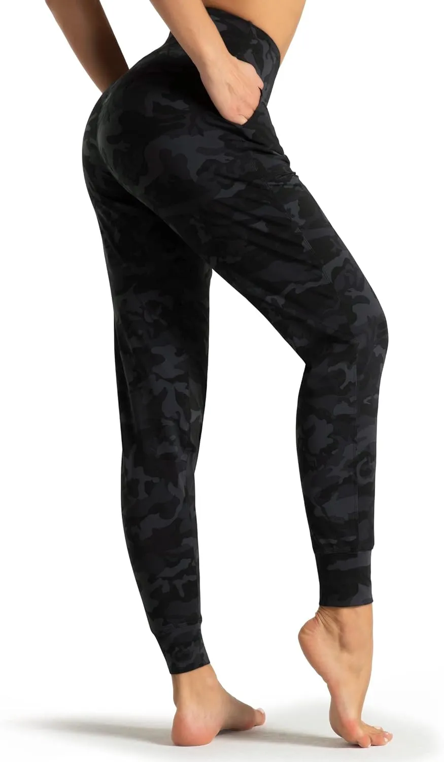 Wjustforu Women's High Waist Joggers Sweatpants Lightweight & Comfortable Yoga Pants with Pockets