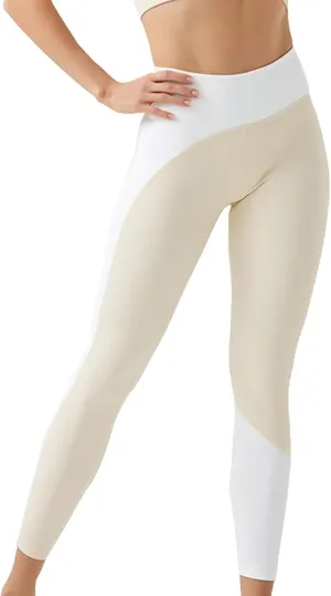 Women Legging Colorblock Butt Lifting High Waist Sports Leggings Yoga Pants Elastic Soft Skinny Comfy Fitness Trousers
