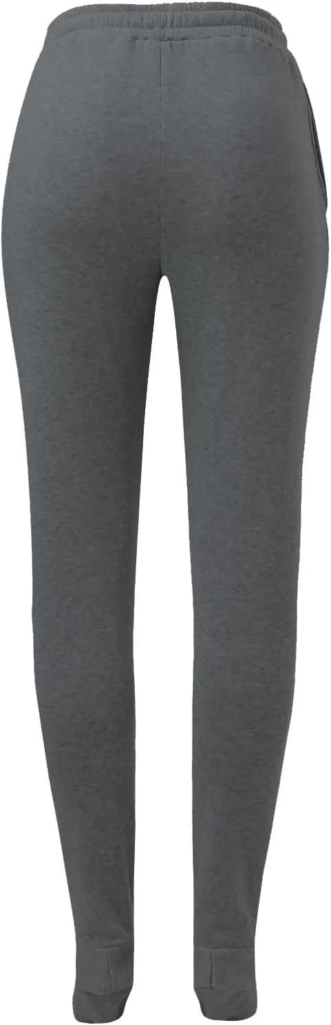 Women's Footed Pajama Sweatpants Christmas Fleece Lined Elastic Waist Soft Warm Sweatpants Winter Sleepwear Trousers