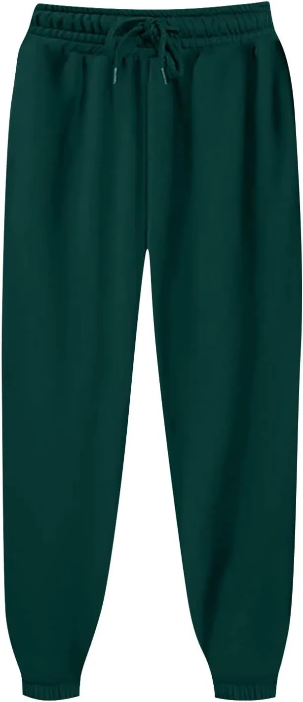 Women's High Waisted Joggers Pants Drawstring Running Athletic Sweatpants Lightweight Joggers Athletic Track Pants