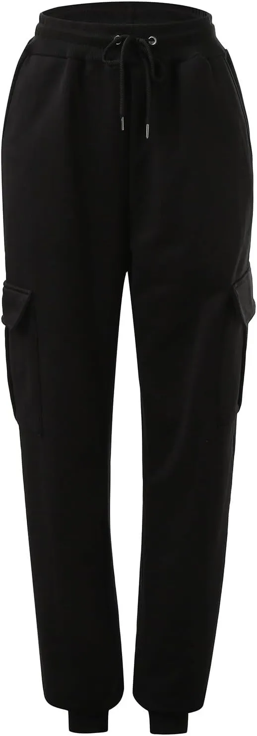 Women's High Waisted Joggers Pants Drawstring Running Athletic Sweatpants Lightweight Joggers Athletic Track Pants