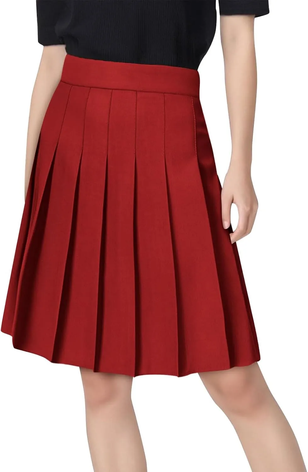 Womens Loose Fit Skirts for Women Linen Ruched High Cut A Line Basic Mini Petite Skirt 2025 Fashion