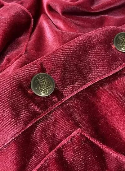 Women's Solid Color Long Sleeve Velvet Jacket Fashion Casual Buckle Short Coat With Pockets Outerwear