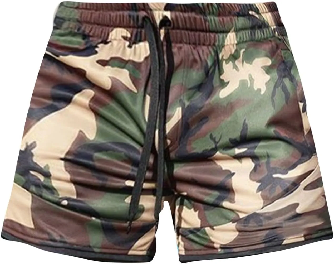 Workout Shorts Men Comfortable Quick Dry and Relaxed Fit Athletic Shorts with Pocket 2025 Summer